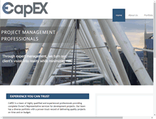 Tablet Screenshot of capexpm.com